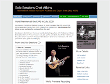 Tablet Screenshot of chetatkinssolosessions.com